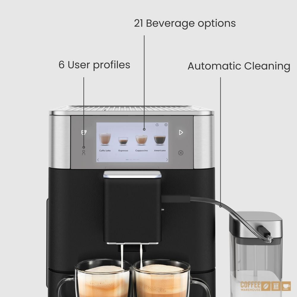 KitchenAid Super Automatic Espresso Machine KF8 - Cast Iron Black