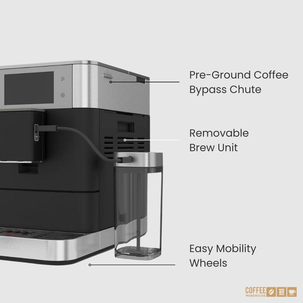 KitchenAid Super Automatic Espresso Machine KF8 - Cast Iron Black