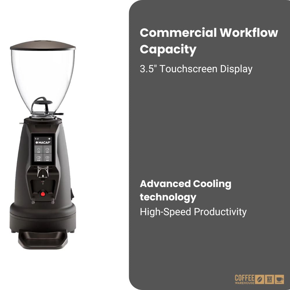 Macap MI40 Touch Coffee Grinder – Stepless – 120V