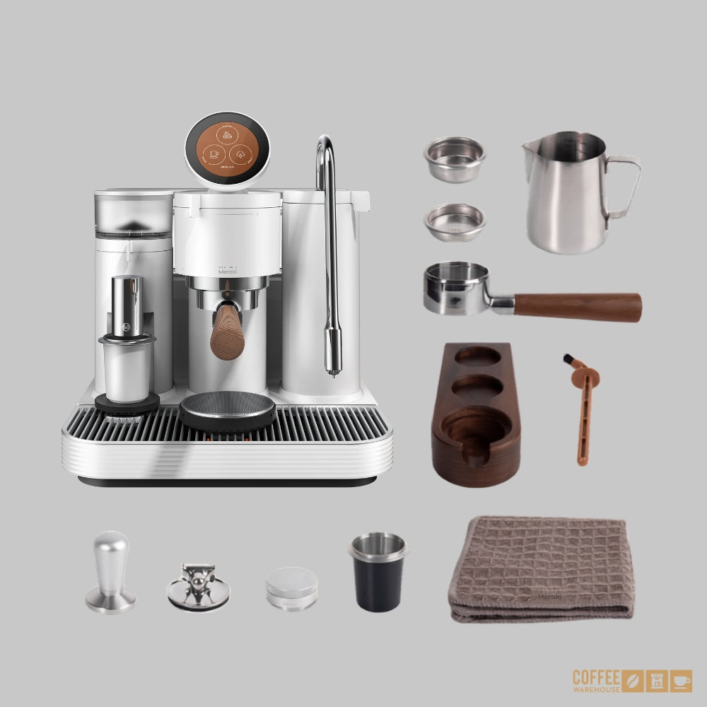 Meraki Espresso Machine - White