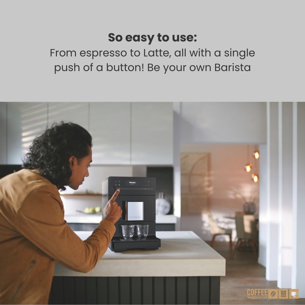 Miele CM5310 Silence Coffee Machine - Obsidian Black