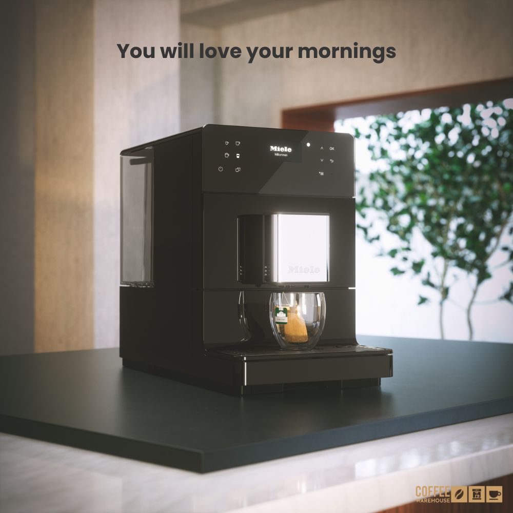 Miele CM5310 Silence Coffee Machine - Obsidian Black