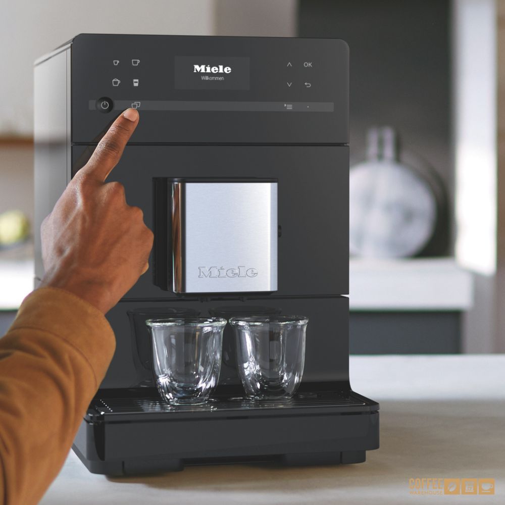 Miele CM5310 Silence Coffee Machine - Obsidian Black