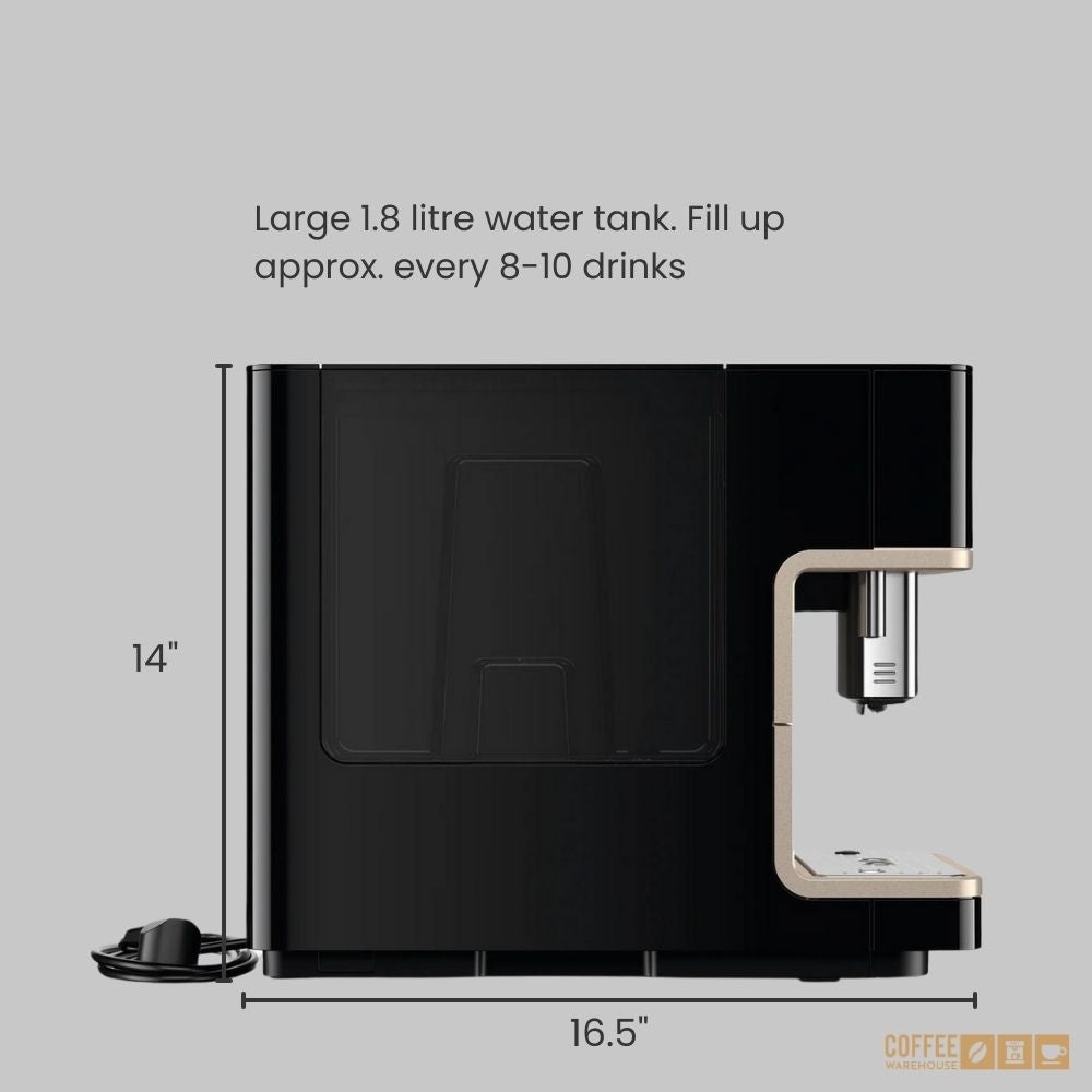 Miele CM6360 Milk Perfection Super Automatic Coffee Machine - Steel Metallic