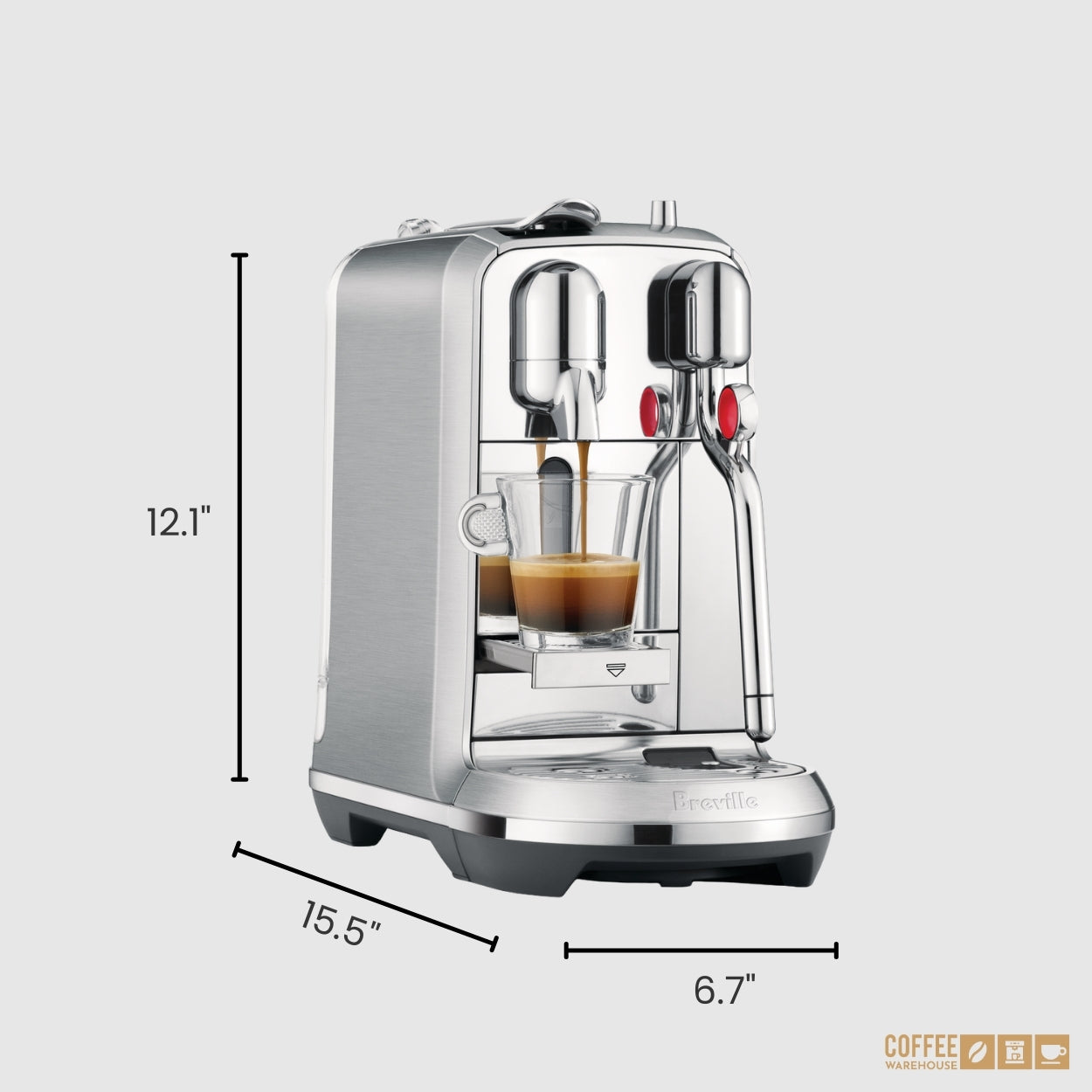 Nespresso Creatista Plus Espresso Machine by Breville