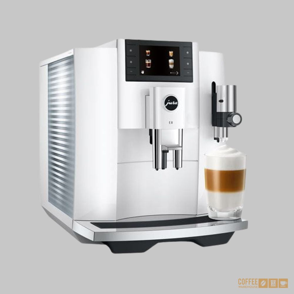 New Jura E8 Piano White - 4th Generation