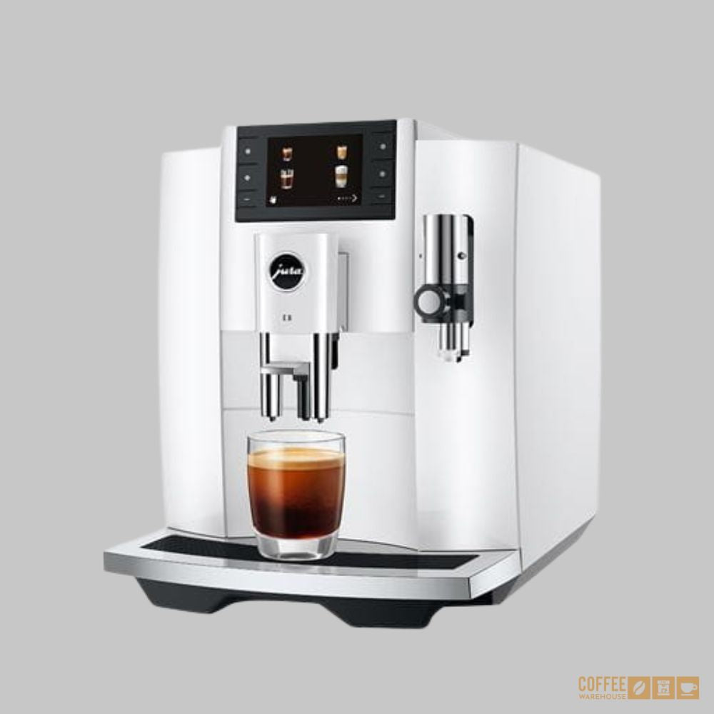 New Jura E8 Piano White - 4th Generation