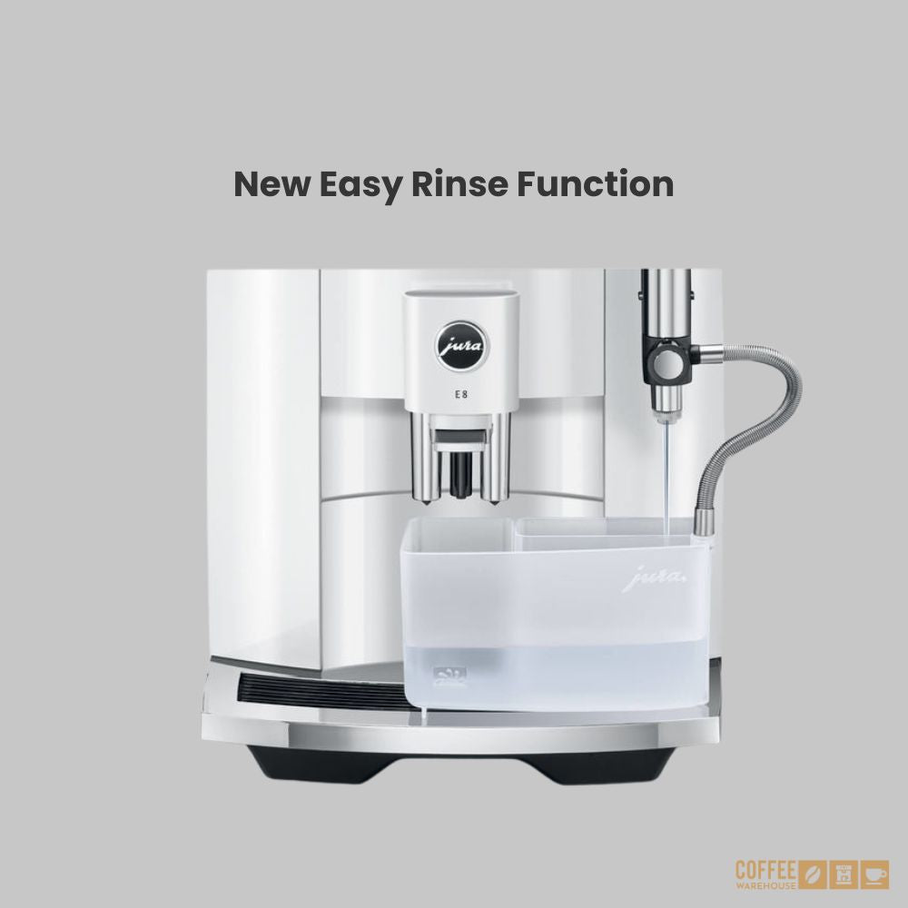 New Jura E8 Piano White - 4th Generation