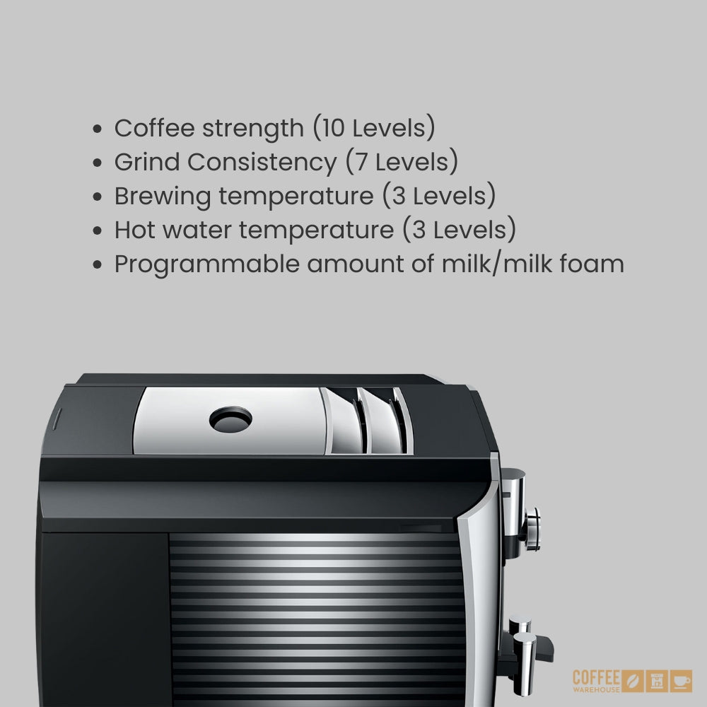New Jura S8 Super Automatic Coffee Machine - Chrome