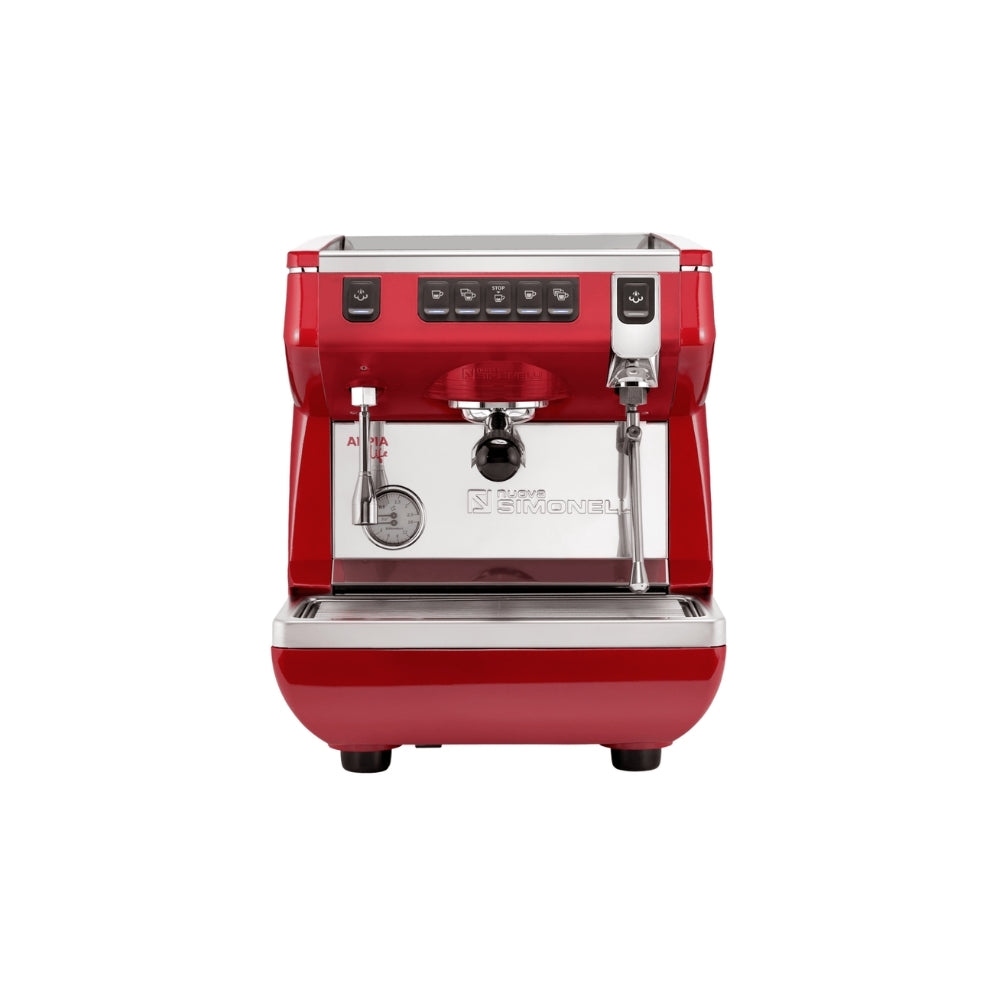 Nuova Simonelli Appia Life 1 Group Volumetric Espresso Machine – Red