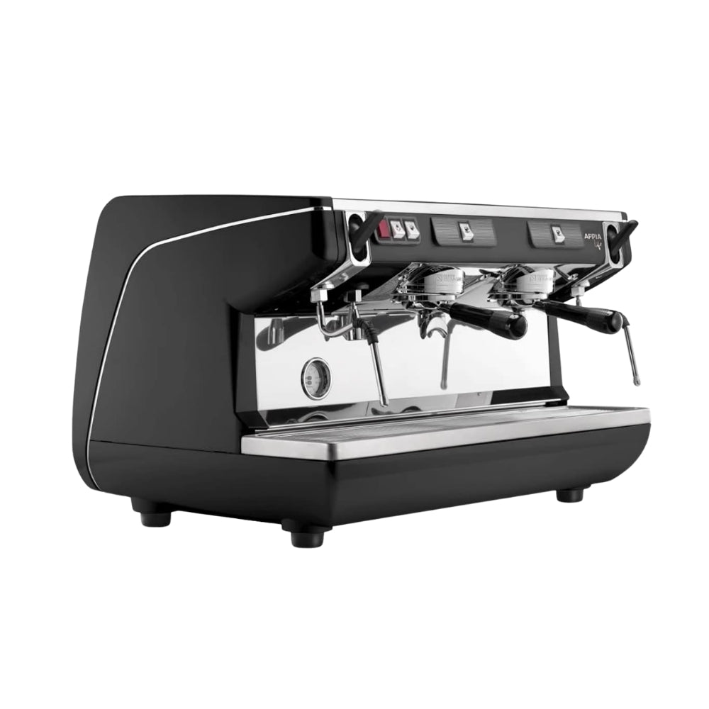 Nuova Simonelli Appia Life Full-Size 2 Group Semi-Automatic Espresso Machine – Black