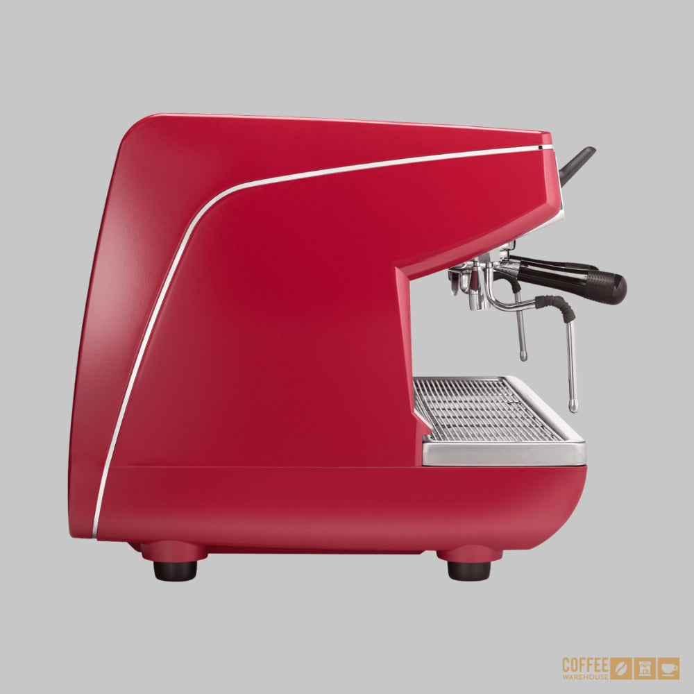 Nuova Simonelli Appia Life Full-Size 2 Group Volumetric XT Espresso Machine – Red