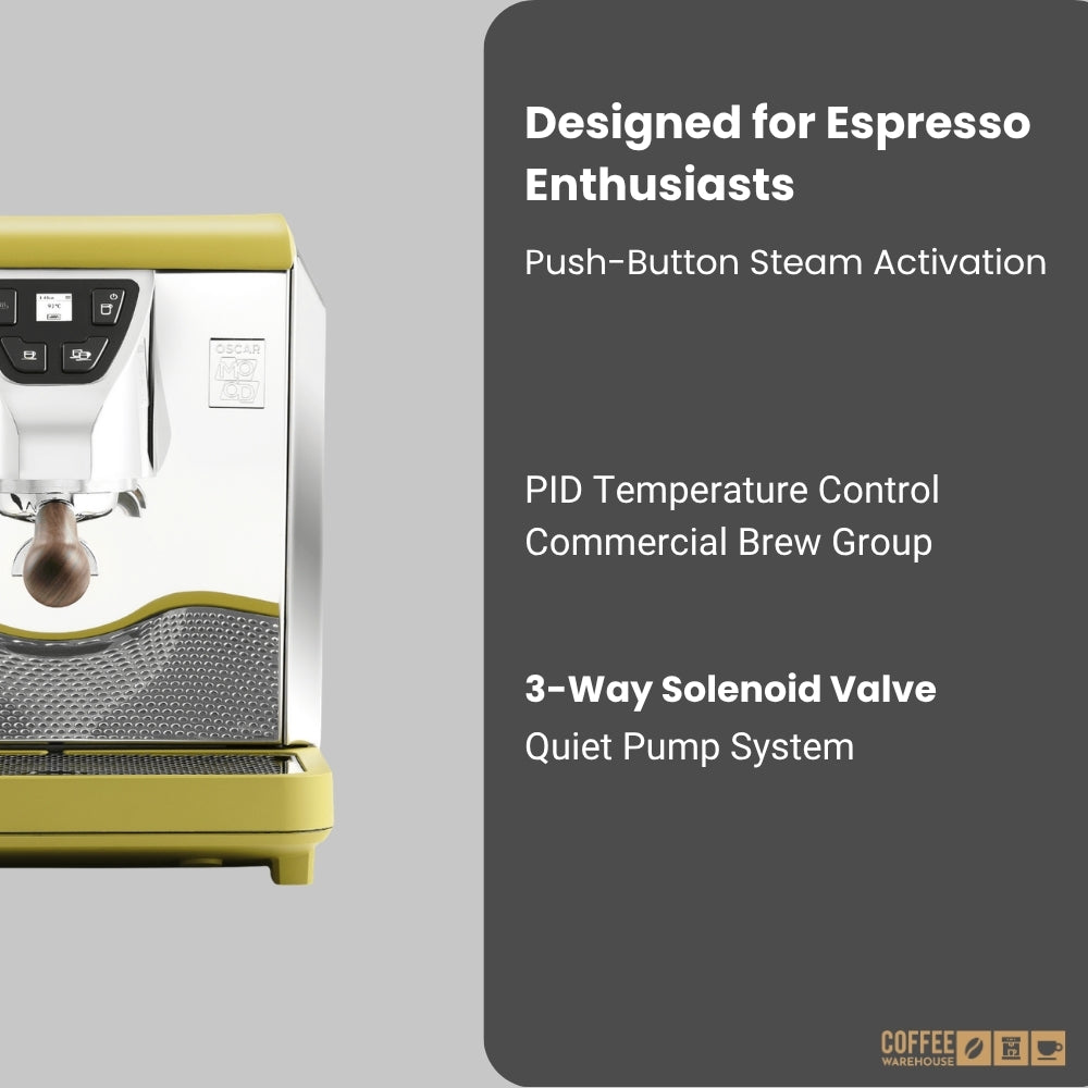 Nuova Simonelli Oscar Mood Espresso Machine - Guacamole