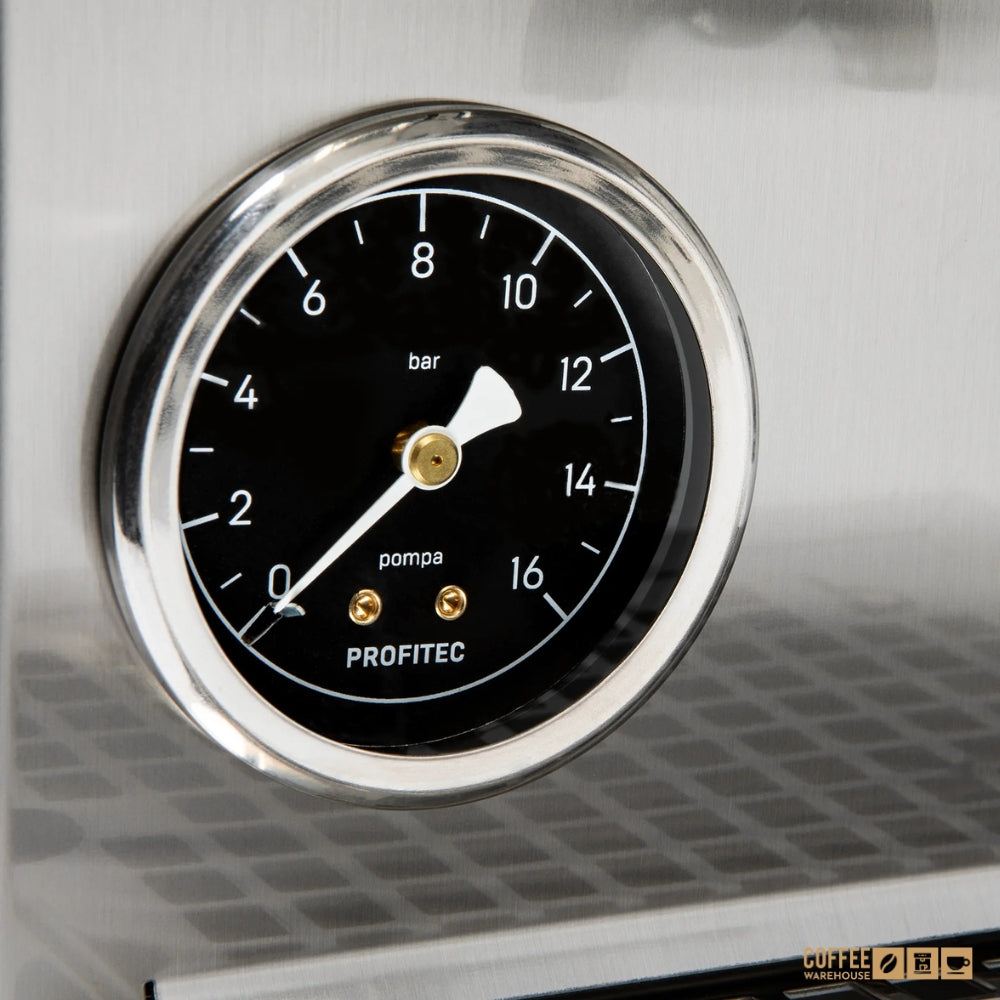 Profitec Go Espresso Machine - Brushed Stainless Steel