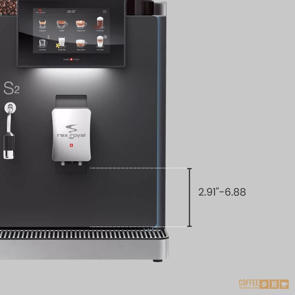 Rex-Royal S2 MCTI Commercial Super Automatic Coffee Machine