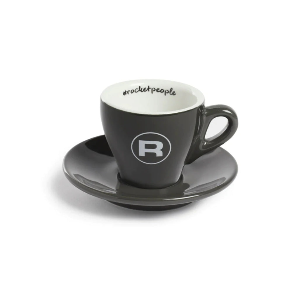 Rocket Flat White Cups - Hashtag Series - Set of 6 - Grey -R01RA99907209