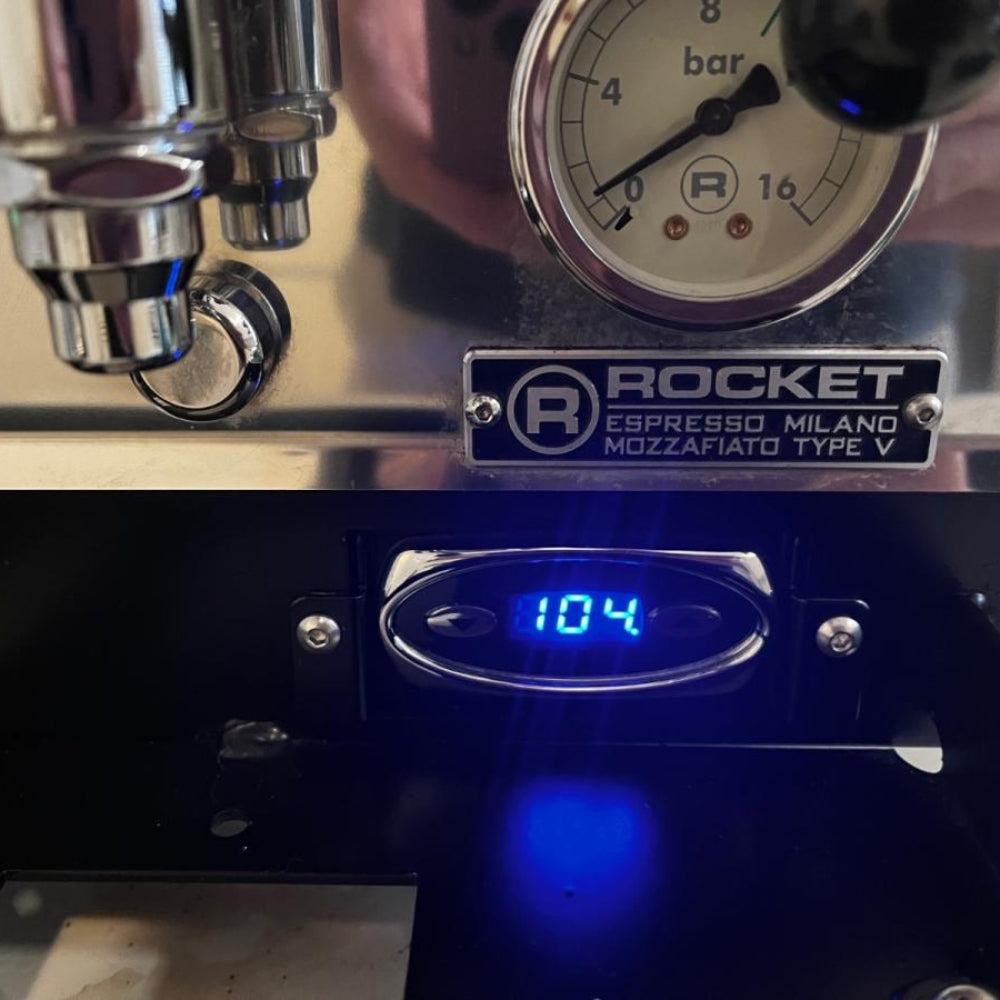Rocket Mozzafiato Type V (PID) Shot Timer Espresso Machine- White