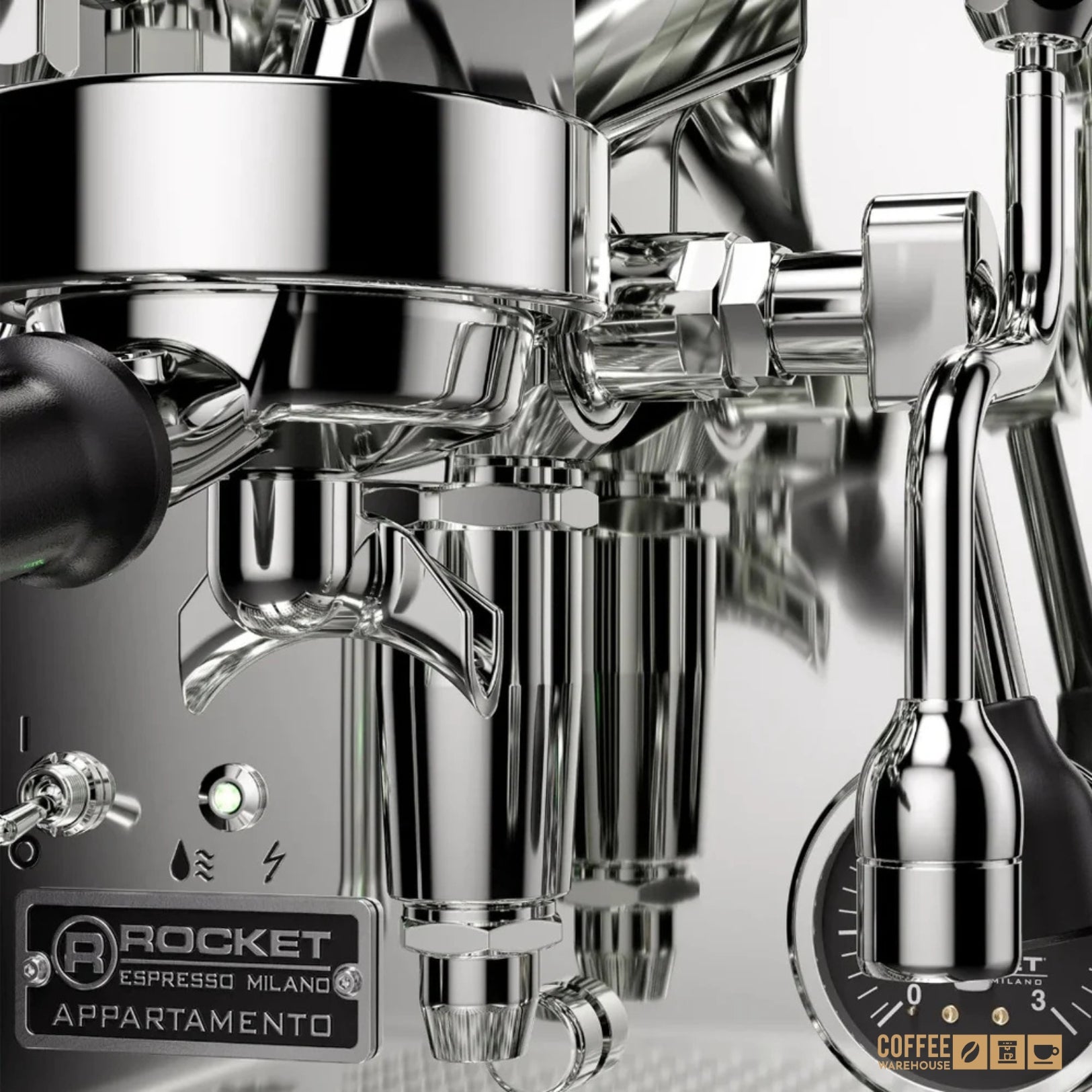 Rocket Espresso Appartamento TCA - Black