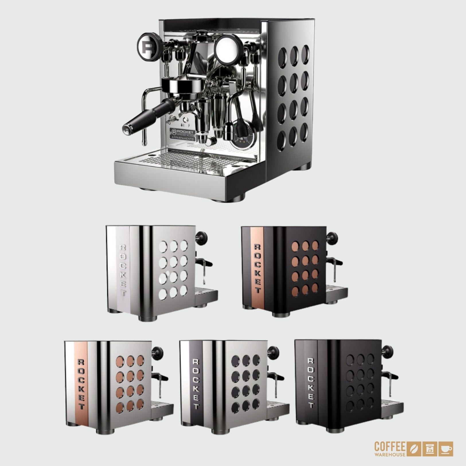 Rocket Espresso Appartamento TCA - Black