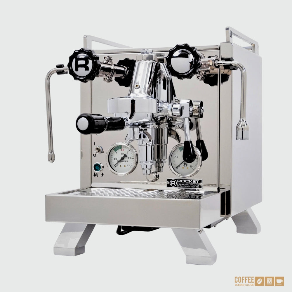 Rocket Espresso Milano R Cinquantotto Bundle Offer - Chrome