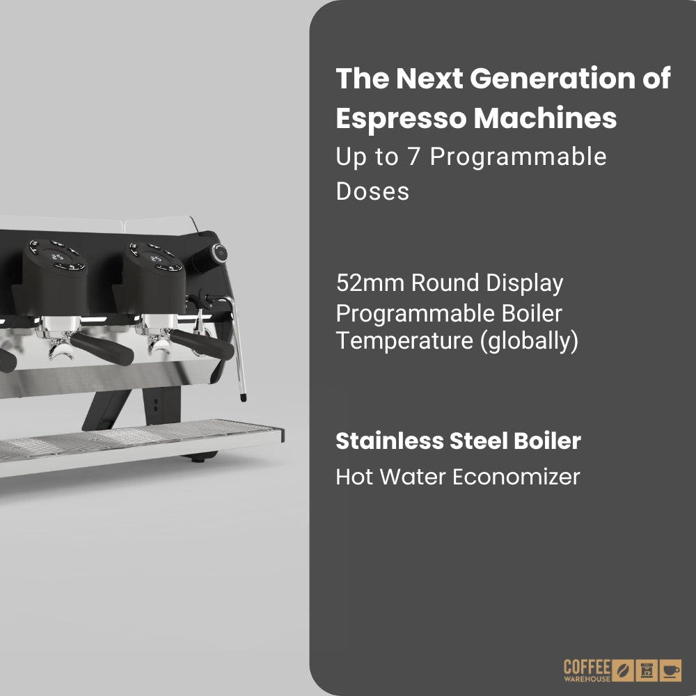 Sanremo D8 3gr Espresso machine - Black