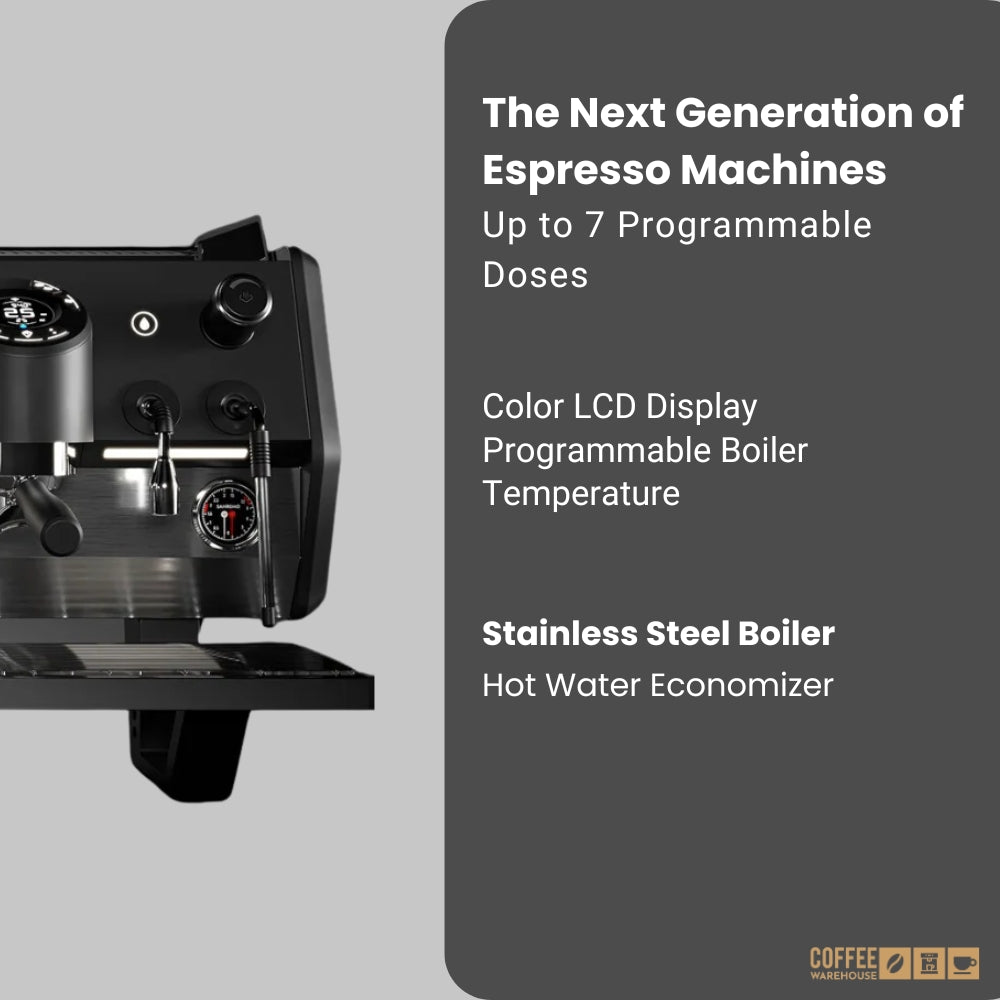 Sanremo D8 Pro 3gr Espresso machine - Black and Copper Special Edition