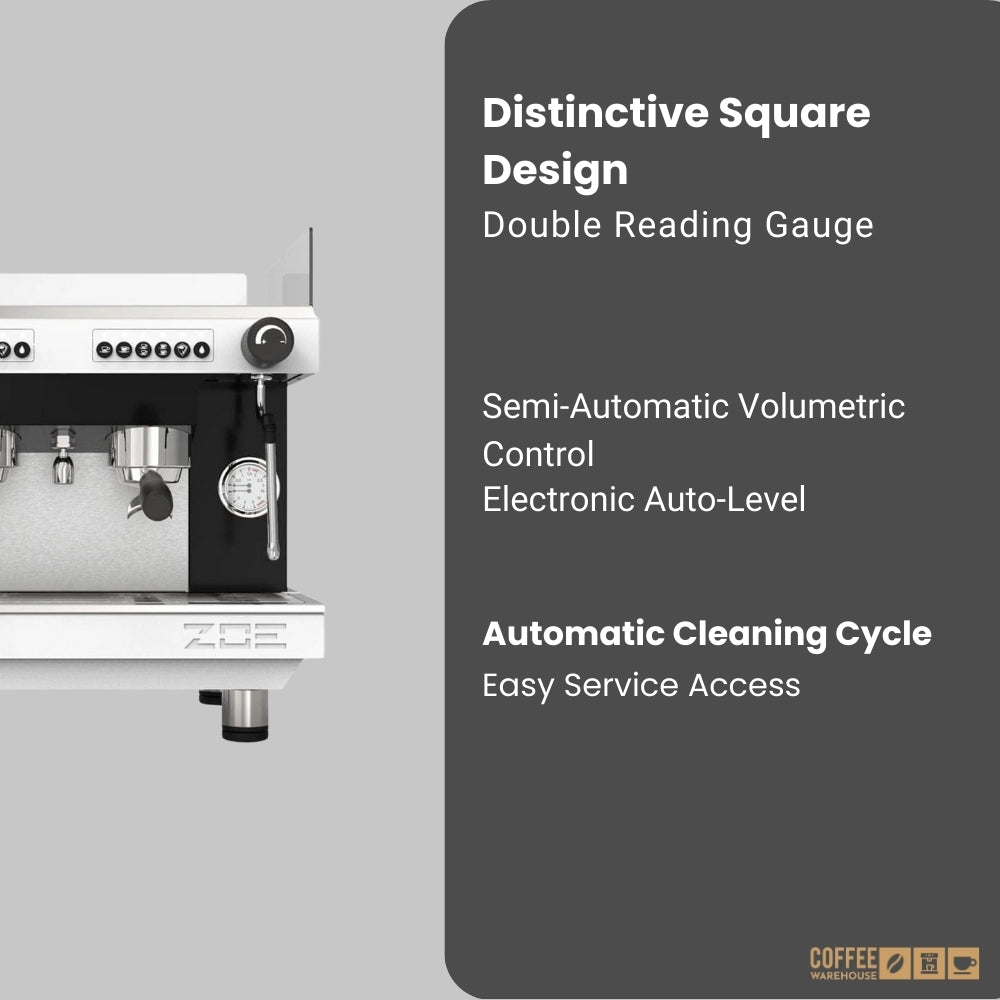 Sanremo Zoe Compact 2gr Espresso Machine - Black & White