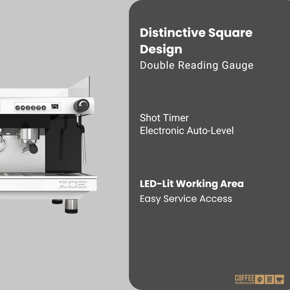 Sanremo Zoe Competition 3gr Espresso Machine - Black & White