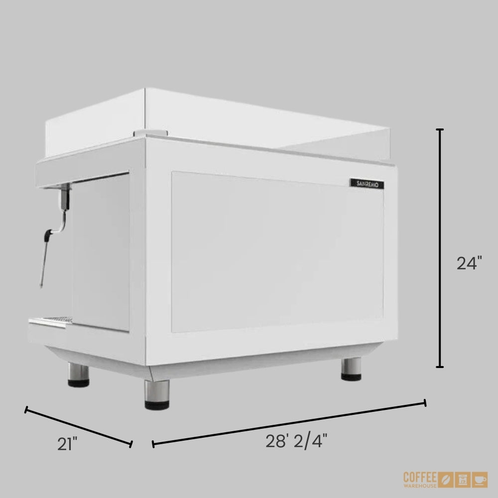 Sanremo Zoe Competition Tall 2gr Espresso Machine - White