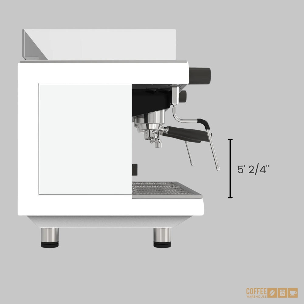 Sanremo Zoe Competition Tall 2gr Espresso Machine - White