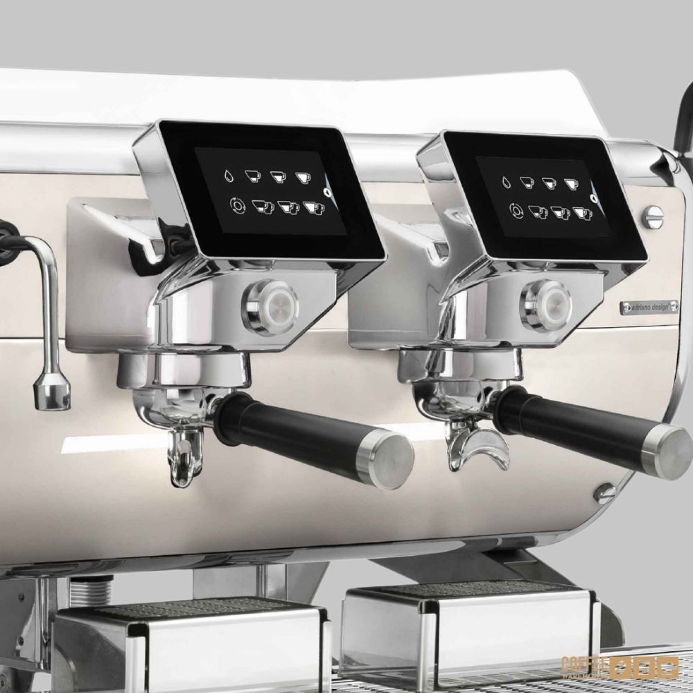 Storm Tempesta SAEP 2 Group Raised Espresso Machine – White & Chrome