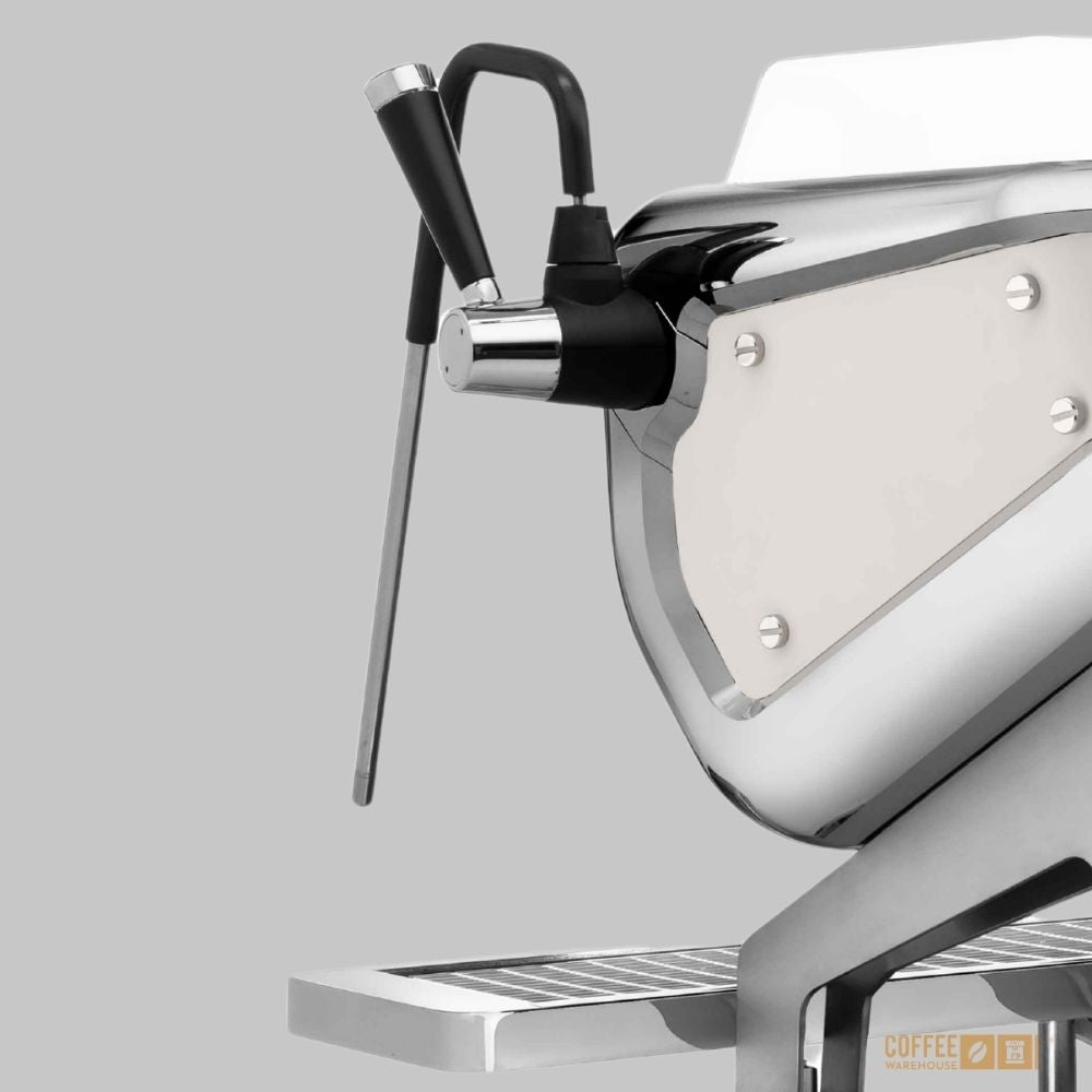 Storm Tempesta SAEP 2 Group Raised Espresso Machine – White & Chrome