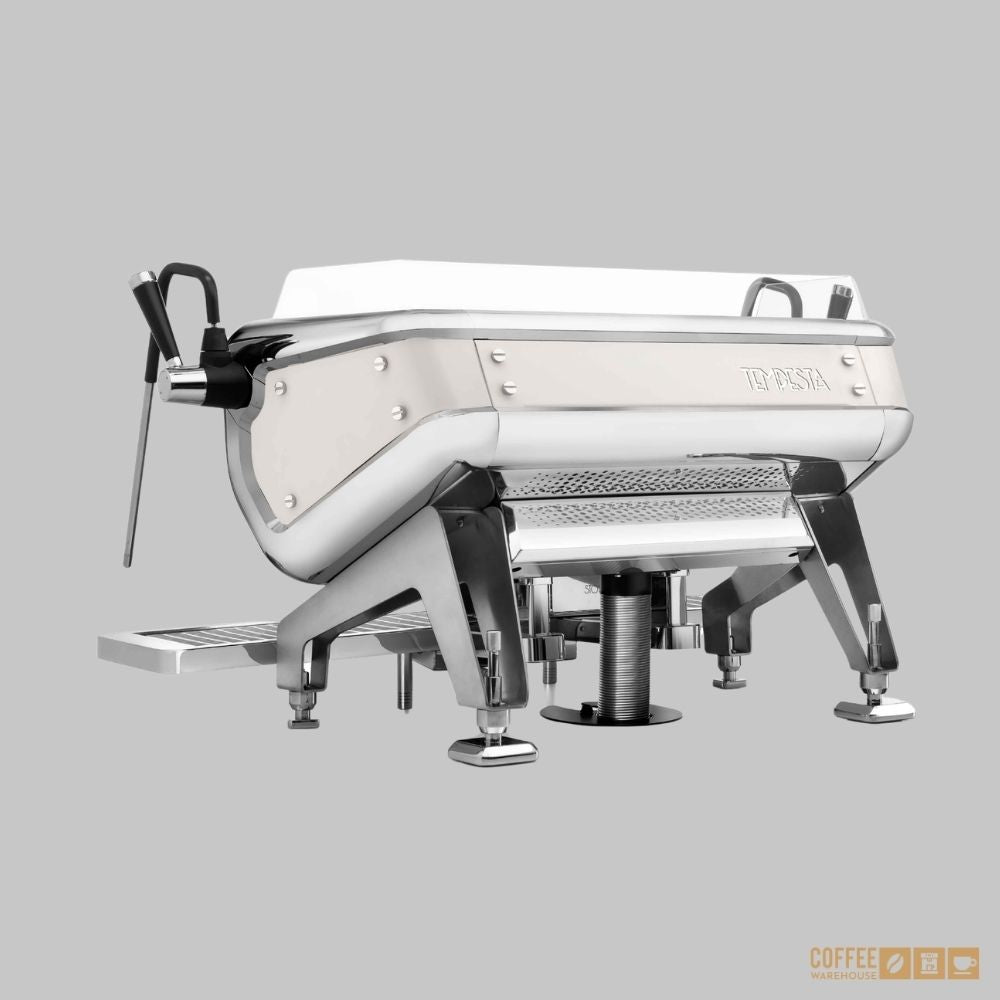 Storm Tempesta SAEP 3 Group Raised Espresso Machine – White & Chrome