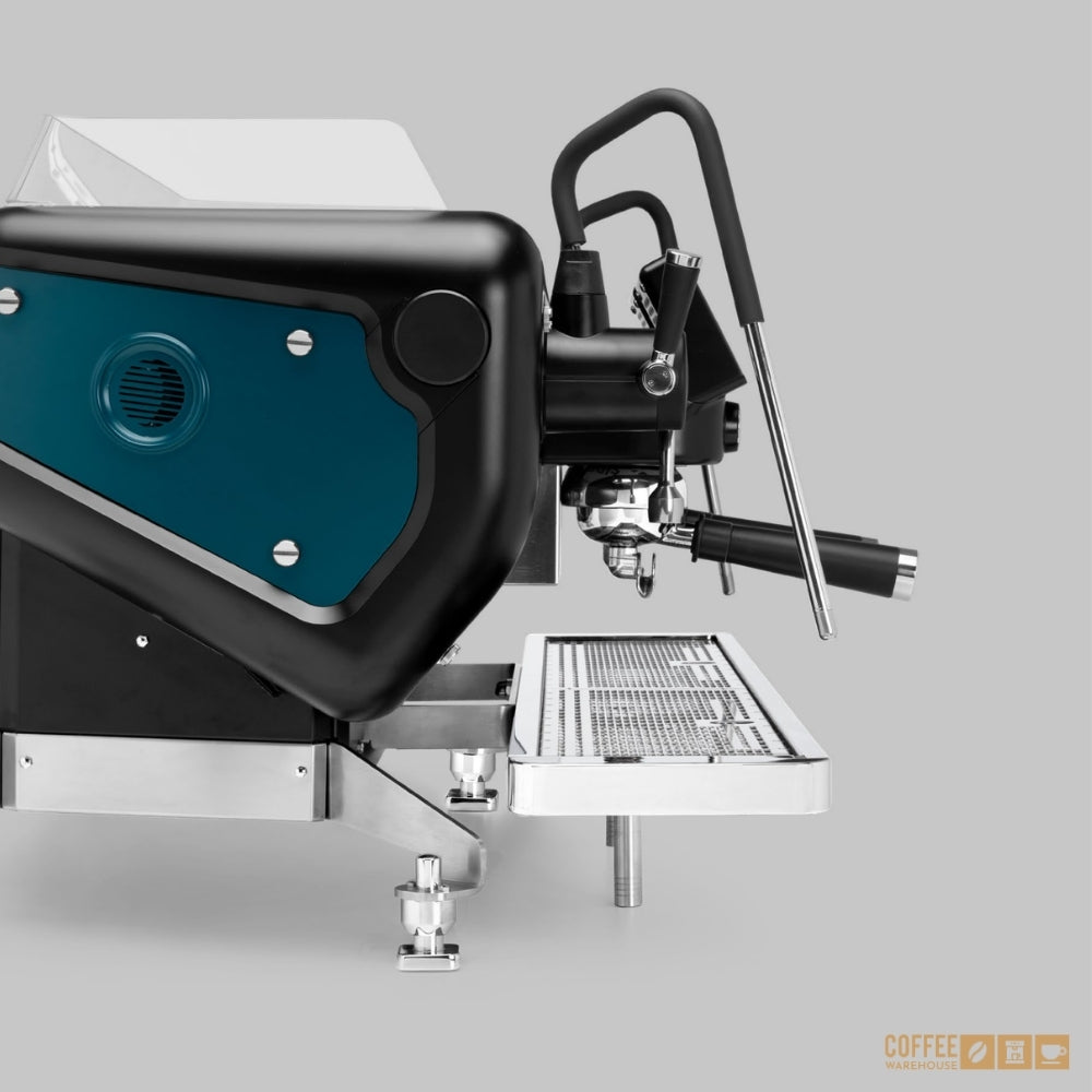Barista Attitude Pilot SAE 2 Group Raised Espresso Machine – Blue & Black