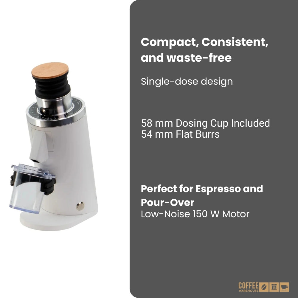 Turin DF54 Single Dose Grinder - White