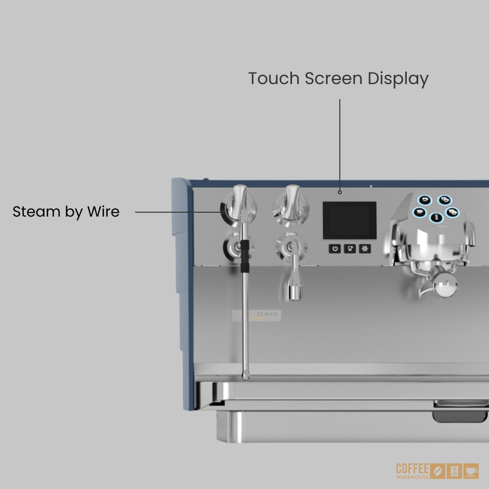 Victoria Arduino Eagle Tempo 2 Group Digit Espresso Machine – Stone Blue