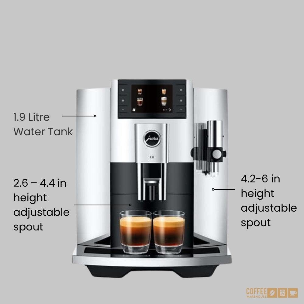 New Jura E8 Chrome - 4th Generation