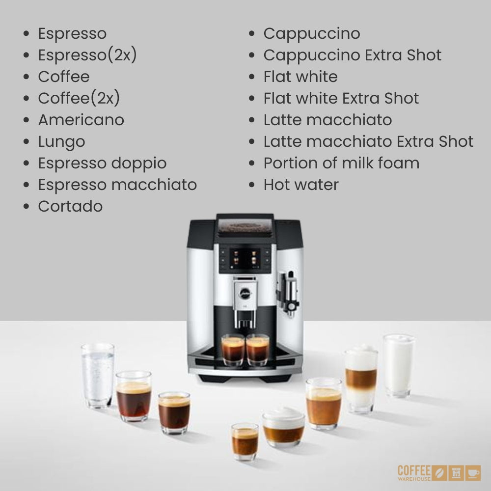 New Jura E8 Chrome - 4th Generation