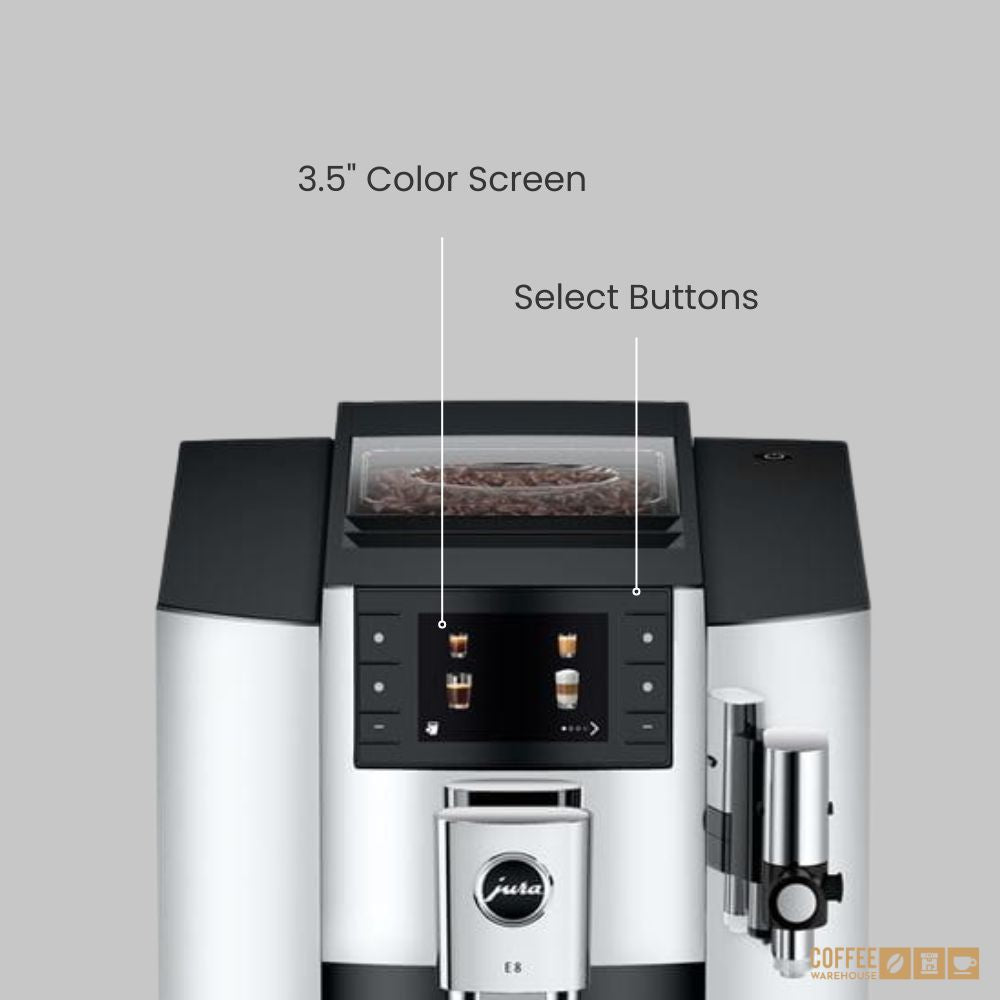 New Jura E8 Chrome - 4th Generation