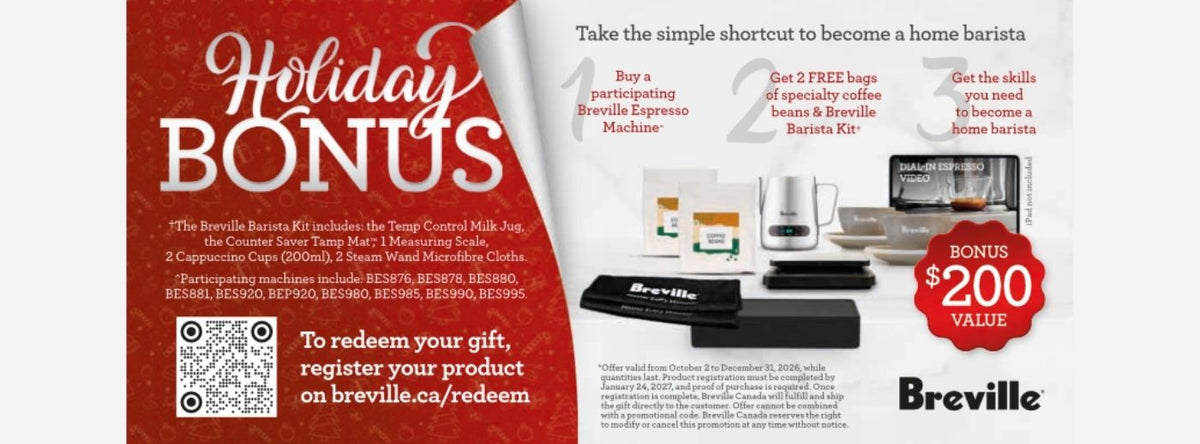 Breville Home Barista Holiday Bonus