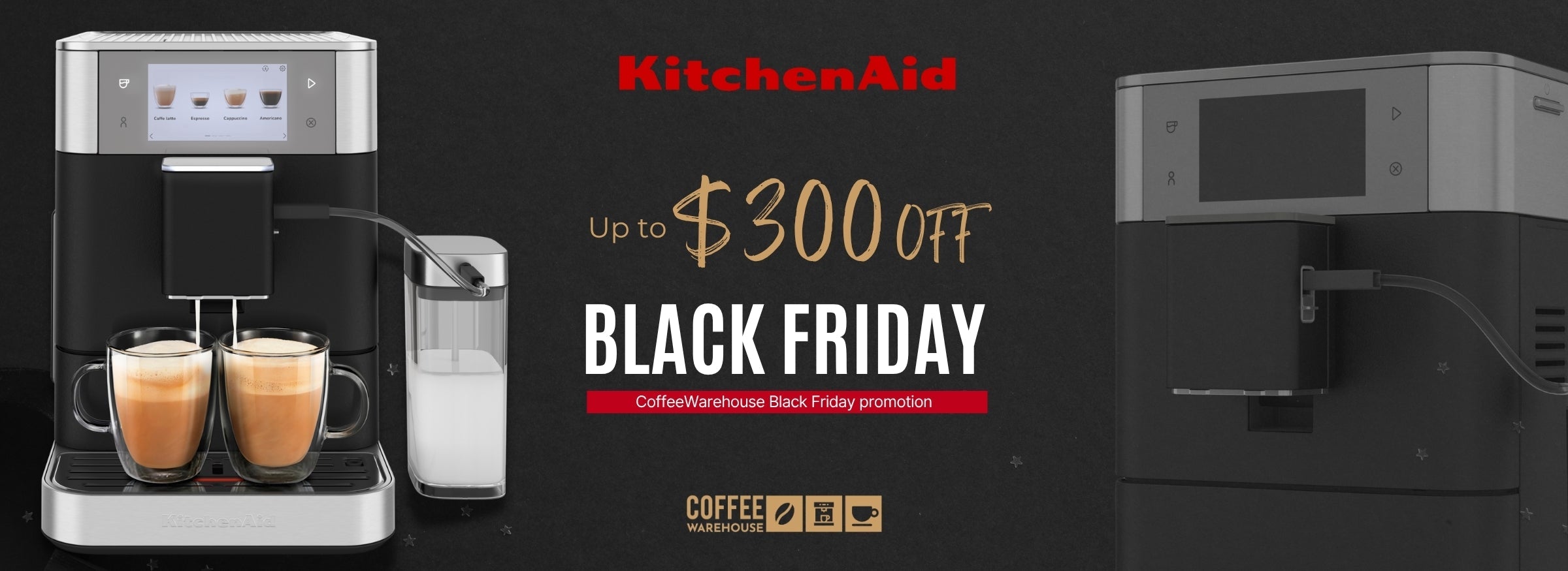 KitchenAid Coffee Machines Black Friday deals in Canada - CoffeeWarehouse.ca