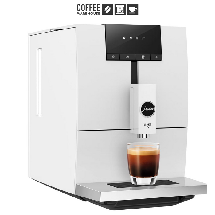Jura ENA4 Super Automatic Coffee Machine - Nordic White