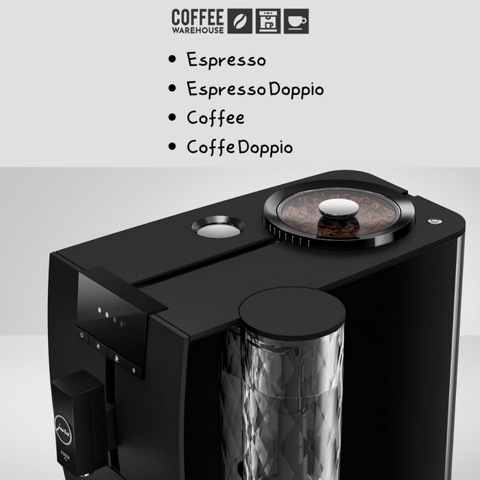 Jura ENA4 Super Automatic Coffee Machine - Metropolitan Black
