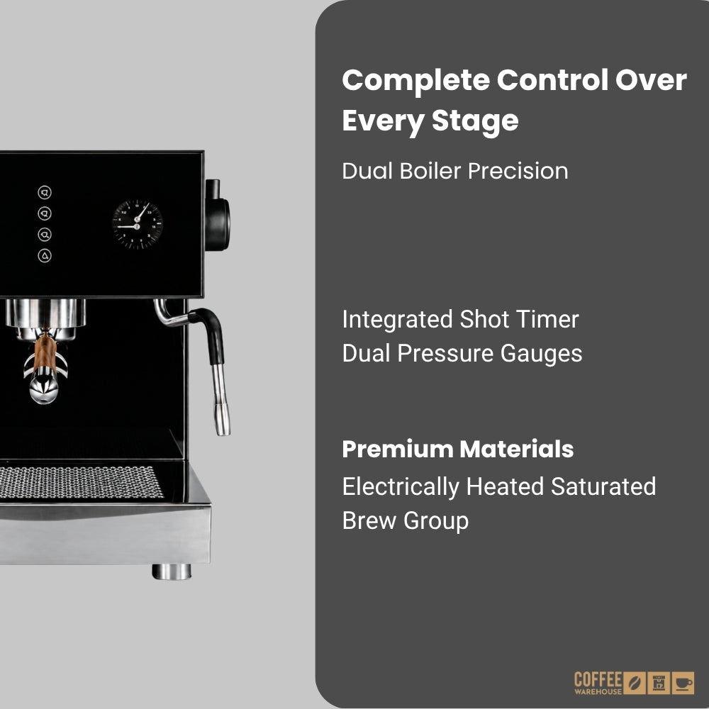 Arkel Coast Espresso Machine - Matte Black