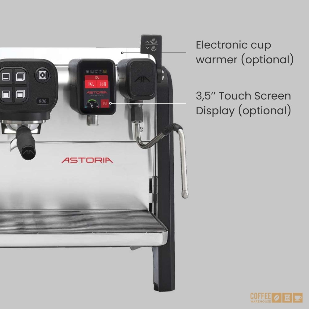 Astoria AB 200 1 group Semi-Automatic 110V Espresso Machine - Black