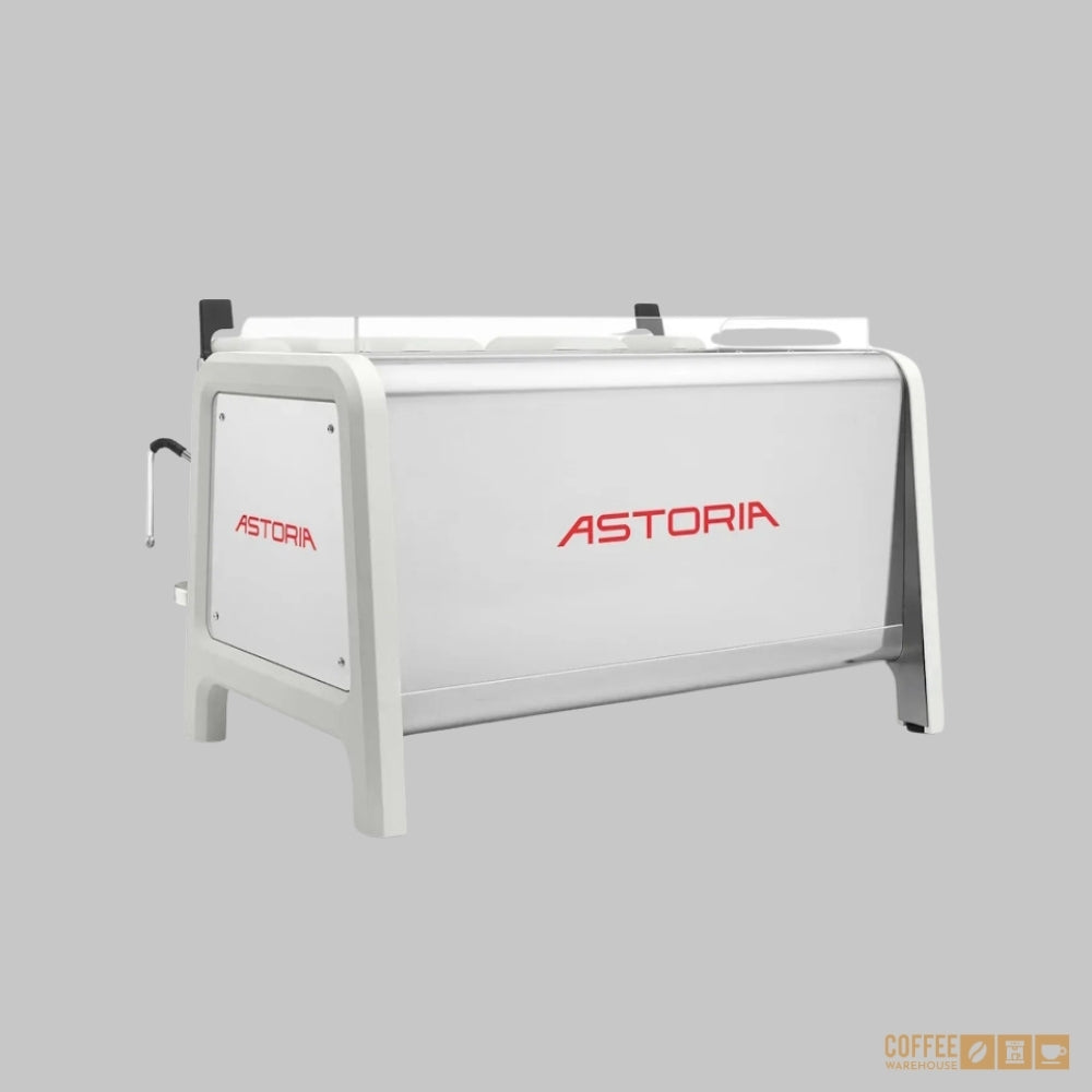 Astoria AB 200 2-Group Semi-Automatic Espresso Machine - White