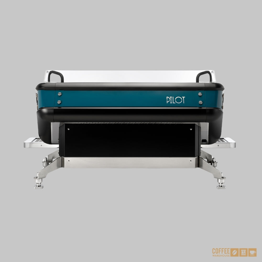 Barista Attitude Pilot SAE 3 Group Raised Espresso Machine – Blue & Black