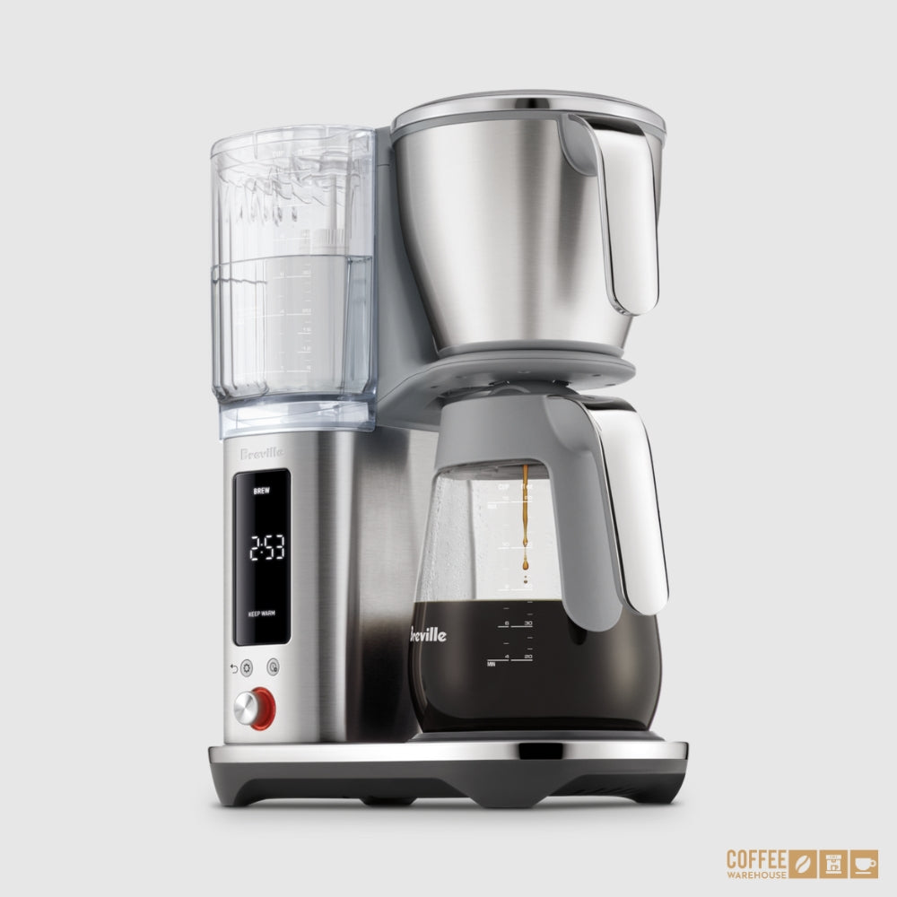 Drip Breville coffee machine making coffee 