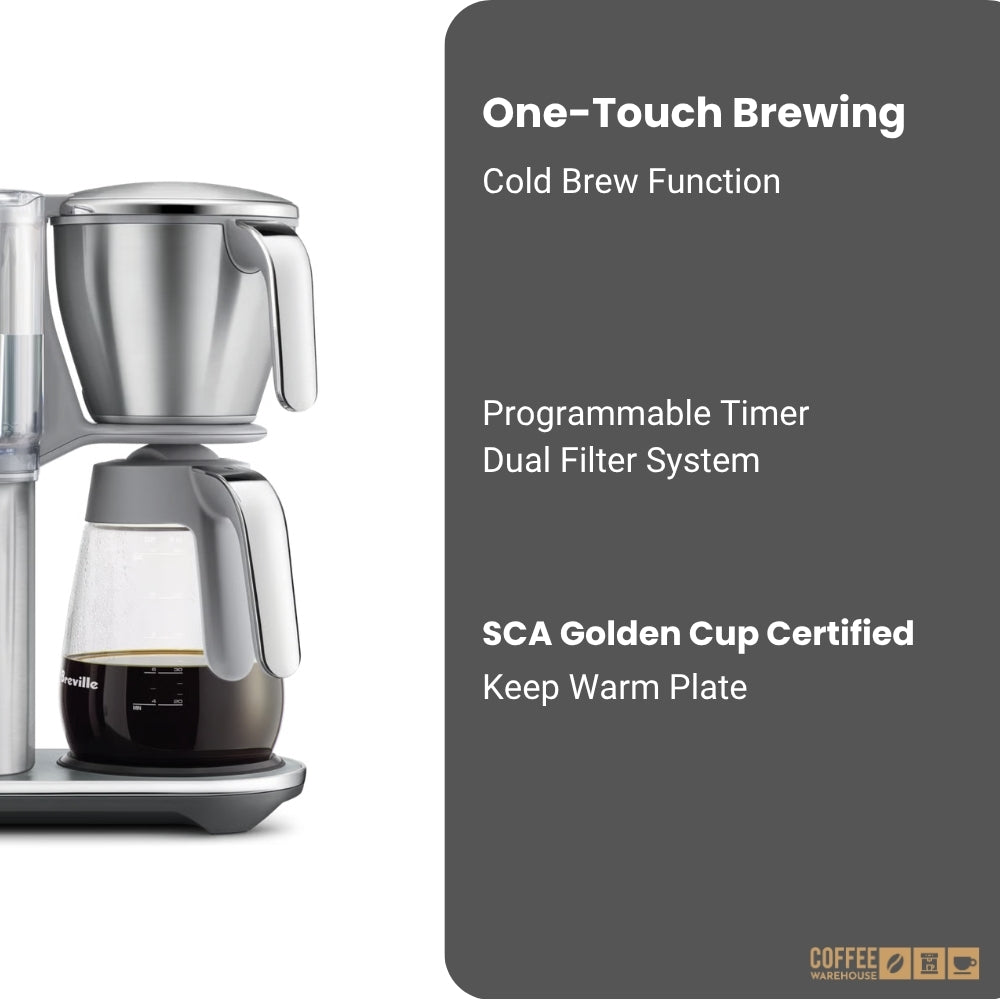 Why buy Breville the Luxe Brewer™ Glass Most important features