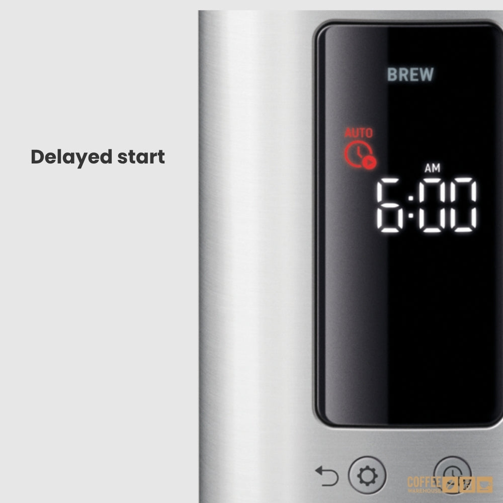 Breville the Luxe Brewer™ Glass has Delayed start function